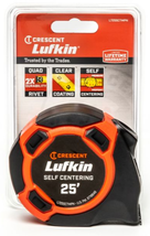 Lufkin L725SCTMPN Hw15 Self Centering Tape 25, L725SCTMPN - £18.21 GBP