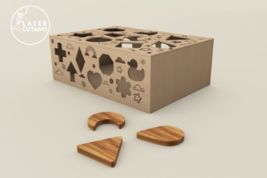 Sorter, Puzzle, Montessori Toys, Kids - £6.29 GBP