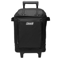 Coleman Chiller 42-CAN SOFT-SIDED Portable Cooler W/WHEELS - Black - £58.94 GBP