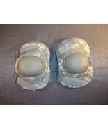 USGI U.S. MILITARY U.S. ARMY ACU CAMOUFLAGE TACTICAL ELBOW PADS EC 181 - $20.76 CAD