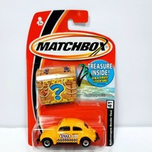 Matchbox Volkswagen Beetle Taxi #41 Treasure Inside pirate Adventure New - £12.36 GBP