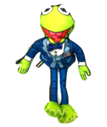 Muppets KERMIT THE FROG In Suit Blockbuster 8&quot; Plush Figure - $27.15 CAD