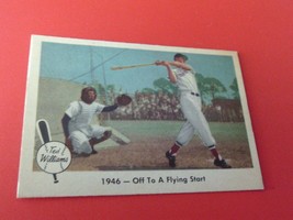 1959 Fleer Ted WILLIAMS#26 1946-OFF To Flying Start Near Mint Or Better - £71.31 GBP