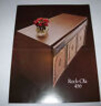 ROCK OLA MODEL 456 CONSOLE ORIGINAL JUKEBOX  SALES FLYER BROCHURE 1975 - $34.20