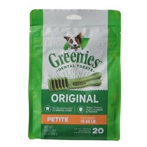 Greenies Petite Dental Dog Treats 20 count - $97.30