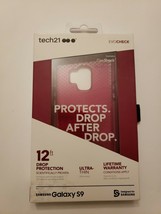 Tech21 Evo Check Drop Protection Case for Samsung Galaxy S9, Fuchsia color - £8.72 GBP