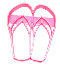 Flip Flop Shoe Flipflops Summer Beachwear Ocean Beach Cookie Cutter USA PR2598 - £3.15 GBP