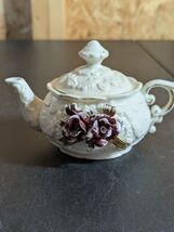 Miniature Porcelain Teapot by Cornerstone Creations - $11.11