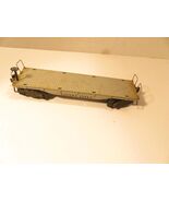 LIONEL POST-WAR - 6411 DIECAST FLAT CAR- ORIGINAL- 0/027- GOOD - S31P - $8.55