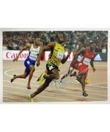 Usain Bolt Signed Autographed Glossy 4x6 Photo - London Olympics - £39.30 GBP