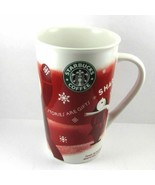 STARBUCKS COFFEE COMPANY 2010 16 oz Tall Ceramic Coffee Mug New Bone China - £25.69 GBP