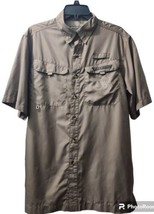 Spyder Wire Fishing Shirt Mens Medium Button Down - $16.24