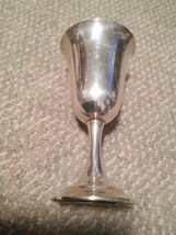 INTERNATIONAL STERLING SILVER WATER GOBLET LORD SAYBROOK 6 5/8&quot; P664 Eng... - £156.72 GBP