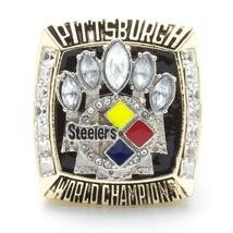 NFL 2005 PITTSBURGH STEELERS SUPER BOWL XL WORLD CHAMPIONSHIP RING Replica - £19.92 GBP