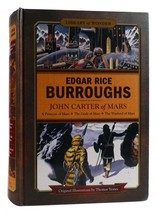 Edgar Rice Burroughs JOHN CARTER OF MARS A Princess of Mars, the Gods of Mars, t - £72.64 GBP