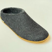 GLERUPS Unisex AR-02 - Wool Felt Shoes Gray Size 39 - £42.45 GBP