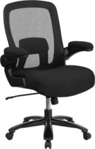 Flash Furniture Big &amp; Tall Office Chair | Black Set of 1, Fabric/Mesh  - £511.66 GBP