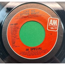 38 Special Like No Other Night / Heart&#39;s On Fire 45 Classic Rock A&amp;M 2831 - $8.19