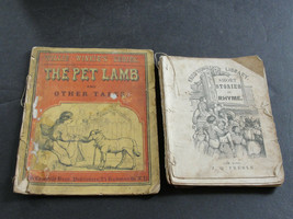 THE PET LAMB, Other Tales1860&#39;s &amp; Short Stories in Rhyme1850&#39;s (2) Books. RARE. - £37.87 GBP