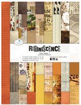 Reminiscence Book 5. Patterned Card Stock. Elizabeth Craft Designs