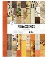 Reminiscence Book 5. Patterned Card Stock. Elizabeth Craft Designs - $33.95