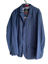 Victorinox Swiss Army Sport Travel  Navy Jacket Secure Pockets size EU 54/UK44 - £80.14 GBP