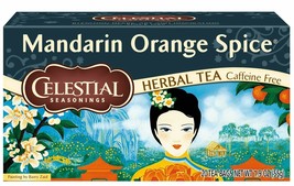 Celestial Seasonings Herbal Tea, Mandarin Orange Spice, 20 Count - £8.14 GBP