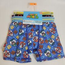 Boys Super Mario Athletic Boxer Briefs Size 6 3-pack Luigi Gaming NEW Un... - $12.45 CAD