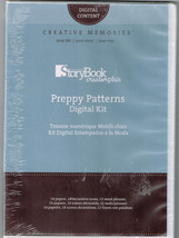 Creative Memories, Memory Manager + StoryBook Creator + Preppy Patterns 3CDROMs - £7.08 GBP