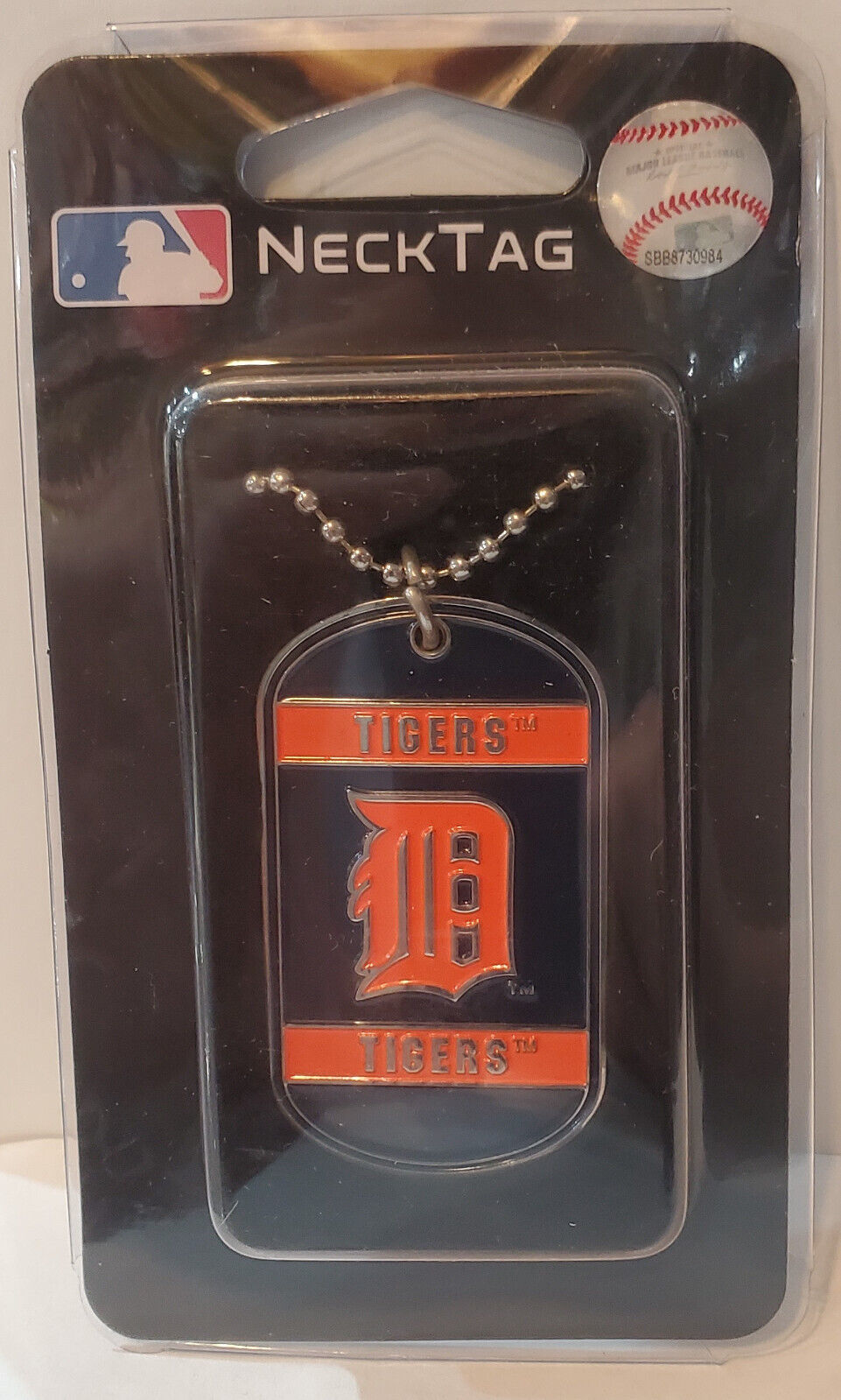 Primary image for Detroit Tigers Dog Tag Necklace - MLB