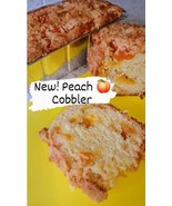 Peach Cobbler Bread Loaf Cake. Homemade  - $222.21 MXN