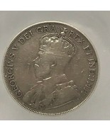 1919-C Newfoundland .50 Cent Coin, Graded ICG - VG8 ( Free Worldwide Shi... - £15.12 GBP