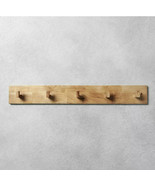 Hearth &amp; Hand with Magnolia - Hook Coat Rack Wood NEW - £34.89 GBP