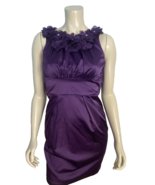 B. Darlin Purple Round Neck Sleeveless Cocktail Dress Size 3/4 - €24,45 EUR