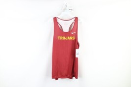 New Sample Nike Womens Medium Team Issued USC University Track Jersey Ta... - $54.40