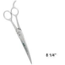 Economy Shears Professional Dog and Pet Grooming 8 1/4&quot; Curved Rust Resistant - £43.48 GBP