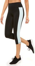 allbrand365 designer Womens Cropped Leggings Size X-Small Color Black/Blue - $24.26