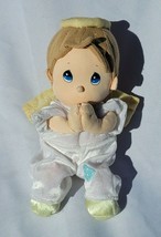Luv N Care Stuffed Plush Soft Cloth Precious Moments Baby Boy Angel Praying - £21.86 GBP