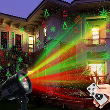 MXCUV Christmas Projector Lights Outdoor, Waterproof Christmas Laser Lights Land - £46.51 GBP