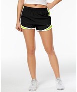 Nike Womens Dry Tempo Running Shorts Color Black/Volt Size Medium - £35.30 GBP