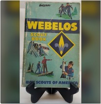 Webelos Boy Scouts of America Scout Book 1967 Vintage - $112.43 MXN