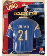 UNO NFL Greatest Stars Edition LT Ladainian Tomlinson Game San Diego Cha... - $12.27 CAD