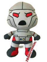 Transformers Plush Megatron Large 12 inch. Grey Robot Stuffed Toy. Soft - £12.77 GBP