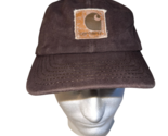 Vintage 90s CARHARTT Men’s Snapback Purple Hat Cap Canvas USA Made #20 - £32.12 GBP