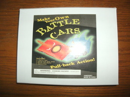 NEW Make Your Own Battle Cars Kit for children ages 6+ hands on learning - £7.95 GBP