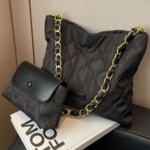 Women Nylon Shoulder Bag With Purse Big Capacity Soft Waterproof Handbag... - $26.99
