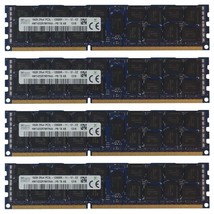 64GB Kit 4X 16GB Dell Poweredge M520 M620 M610x M820 M915 R415 C6220 Memory Ram - £57.65 GBP