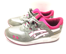 ASICS Gel-Lyte III Women&#39;s Sneakers Shoes Casual - Gray/Pink- Size 7 US ... - £29.85 GBP
