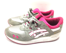 ASICS Gel-Lyte III Women&#39;s Sneakers Shoes Casual - Gray/Pink- Size 7 US ... - £30.29 GBP