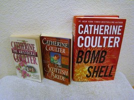 Lot of 3 Catherine Coulter 2 Pb/1 Hb Bk, Aristocrat, Scottish Bride &amp; Bomb Shell - £8.78 GBP
